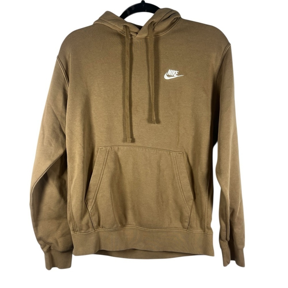 Nike Camel Brown Hoodie Small